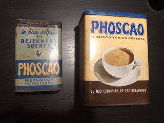 Latas antiguas Phoscao