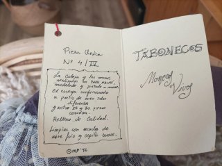 Bruja hecha a mano - Pieza única