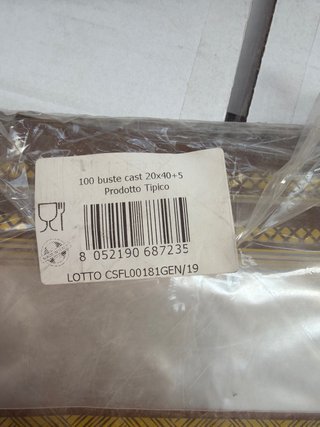 Buste per taralli