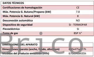 Plancha Gas Cromo Serie 100 - PLC6100CR
