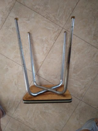 Taburete de cocina madera y metal