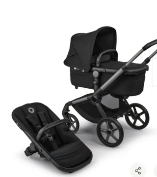 Bugaboo Fox5 Renew grafito/ Negro