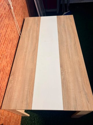 Conjunto mesa salón y comedor madera