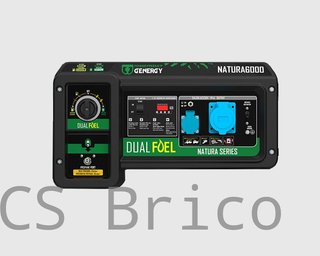 Generador Dual Propano - Gasolina NATURA 5500W - 230V