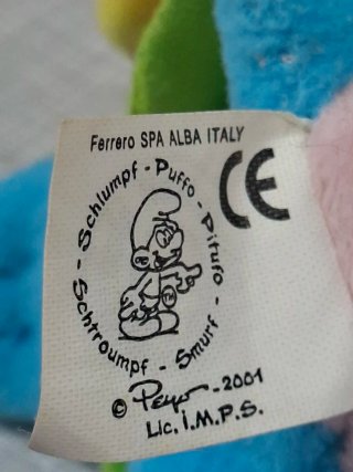 3 Puffi Ferrero Vintage da Collezione