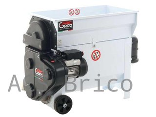 Despalilladora Chapa de Uva con Bomba - 2 HP - 2000 kg/h - 87x50 cm - Grifo