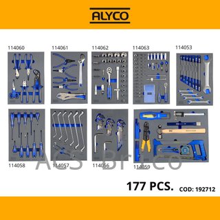 Carro Herramientas 177 Piezas Alyco 192712