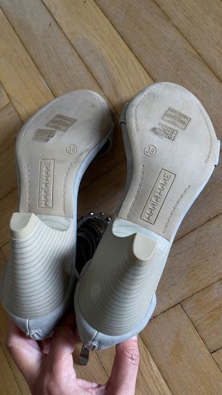 Sandalias grises Maria Mare Talla 38