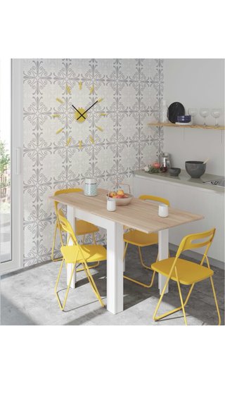 Mesa auxiliar cocina extensible