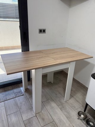 Mesa auxiliar cocina extensible