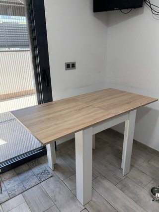 Mesa auxiliar cocina extensible