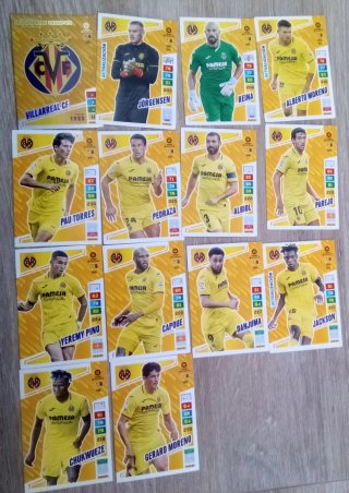 Villarreal CF Cromos Panini 22/23