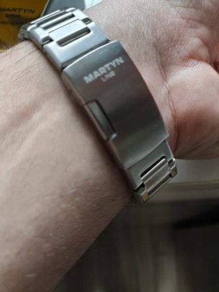 Orologio Martyn Line Uomo Scheletrato Oro/Argento