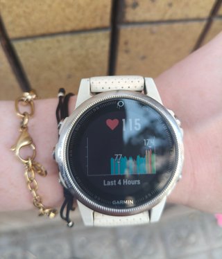 Garmin Fenix 5S Blanco En muy buena condición