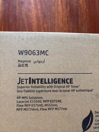 Cartucho Toner HP W9063MC Magenta