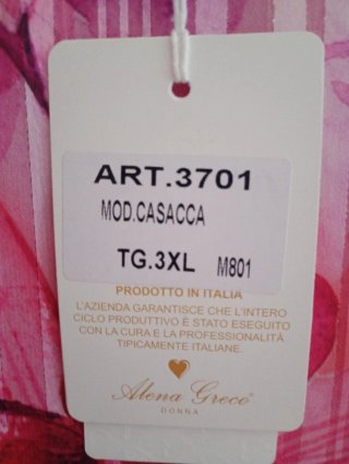 Maglietta Alena Greco fantasia floreale XXXL