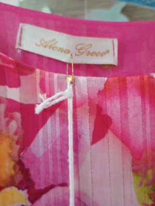 Maglietta Alena Greco fantasia floreale XXXL