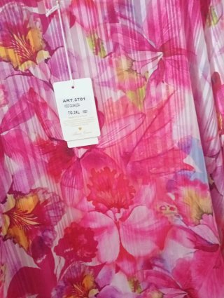 Maglietta Alena Greco fantasia floreale XXXL
