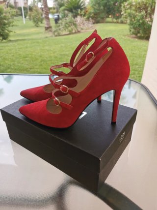 Zapatos de tacón Lodi rojos talla 40