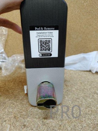 Cerradura de puerta de entrada sin llave