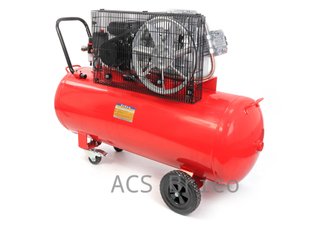 Compresor de Aire Silencioso 150L - 3,5 Hp - 2 Salidas - 09345 - Mader