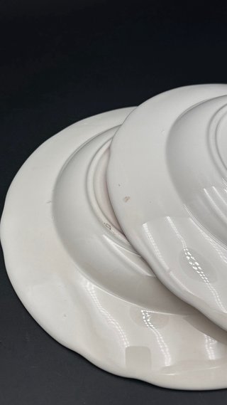 8 Piatti S.C.C.J. Pavone 25cm