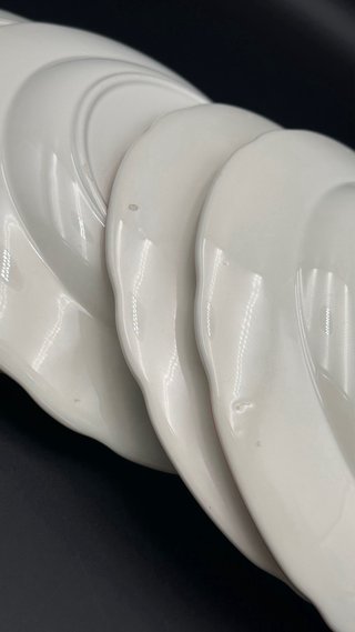 8 Piatti S.C.C.J. Pavone 25cm