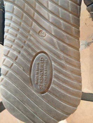 Chanclas Springfield Cuero Hombre