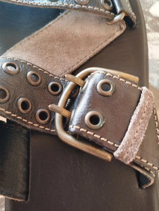 Chanclas Springfield Cuero Hombre