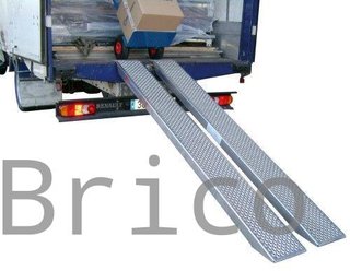 Juego Rampas Aluminio 2000x400 Mm
