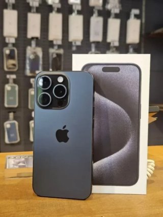 IPHONE 15 PRO 512GB NEGRO 100% BAT - 0 CICLOS