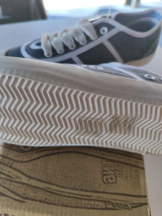 Zapatillas Mustang Lona Gris Talla 38 Nuevas