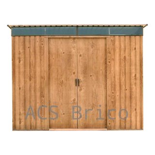 Caseta Metálica Top Shed Pent Roof 173x263x201 cm - Duramax