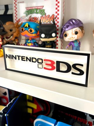 Nintendo 3DS - Logo 3D 18 cm