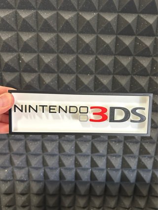 Nintendo 3DS - Logo 3D 18 cm