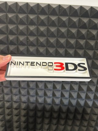 Nintendo 3DS - Logo 3D 18 cm
