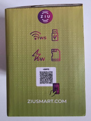 Altavoz Bluetooth Ziu Z-Cube Potencia 5w