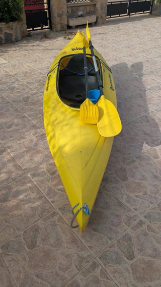 Kayak Perception Kiwi 1.5 Plazas + Remos + Ruedas