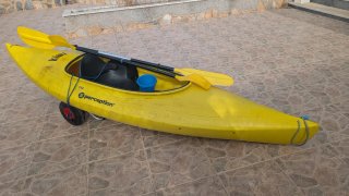 Kayak Perception Kiwi 1.5 Plazas + Remos + Ruedas