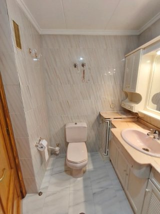 Mueble de baño doble seno mármol