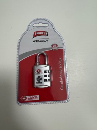 Candado TSA Phillips Assa Abloy