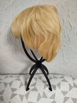 Peluca rubia pelo natural
