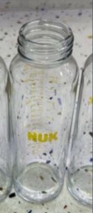 3 Biberones NUK 125ml con tetina