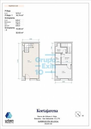 Local comercial en alquiler en Loiola en San Sebastián-Donostia