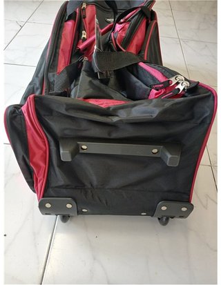 Travelers Club Xpedition - 77 -0 L Bolsa de Lona Vertical con múltiples Bolsillos y Ruedas de 76 cm