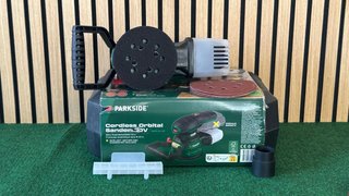 Lijadora excéntrica Orbital Parkside 20V