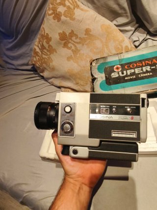 Cámara Cosina Super 8 Vintage con Caja