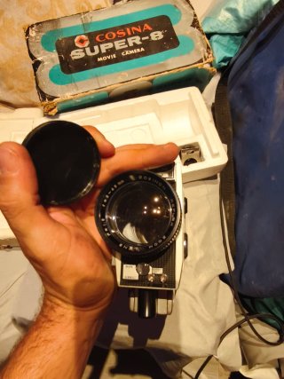 Cámara Cosina Super 8 Vintage con Caja