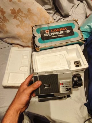 Cámara Cosina Super 8 Vintage con Caja