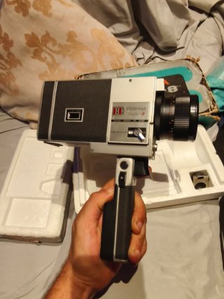 Cámara Cosina Super 8 Vintage con Caja